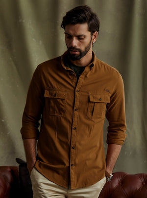 Corbett Ochre Explorer Shirt