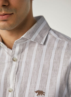 Sand Dollar Stripe Shirt