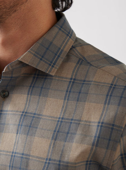 Desert Bison Grid Shirt