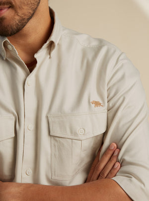 Sand White Explorer Shirt