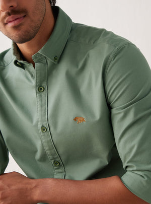 Mineral Green Cinnamon Mark Shirt