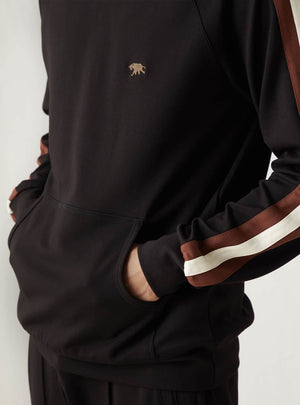 Black Track Sweatshirt
