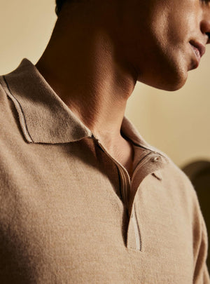 Oak Merino Polo