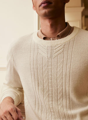 Pearl Cashmere Blend Pullover