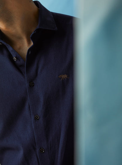 Midnight Blue Indigo Shirt