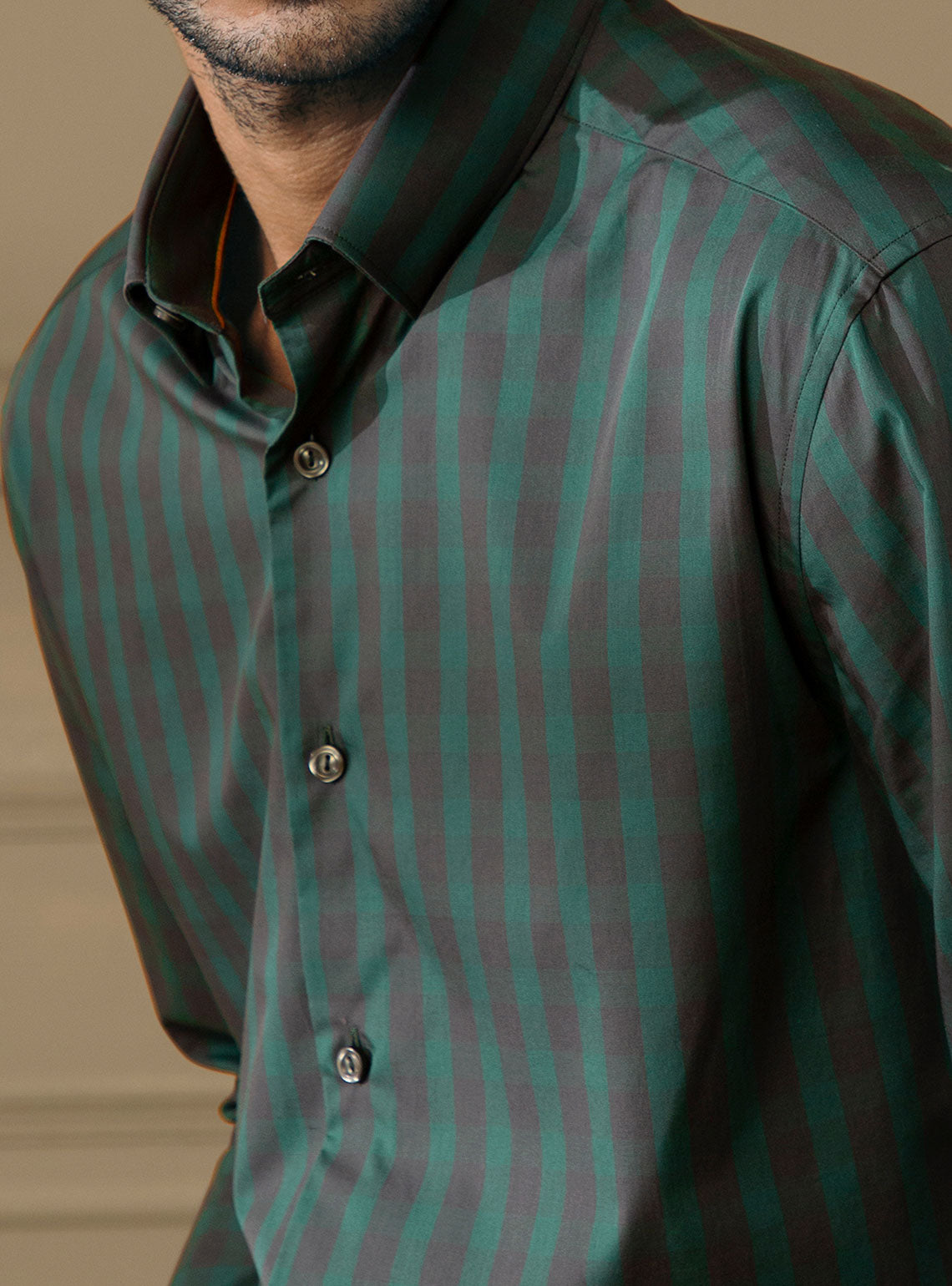 Emerald Check Shirt