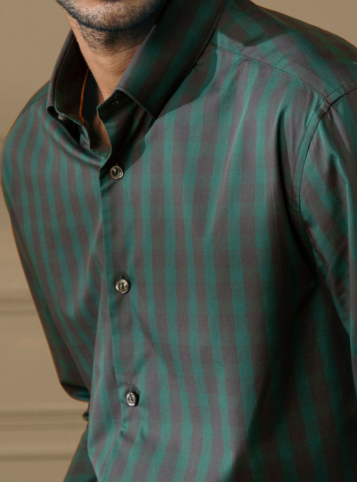 Andamen Emerald Check Shirt