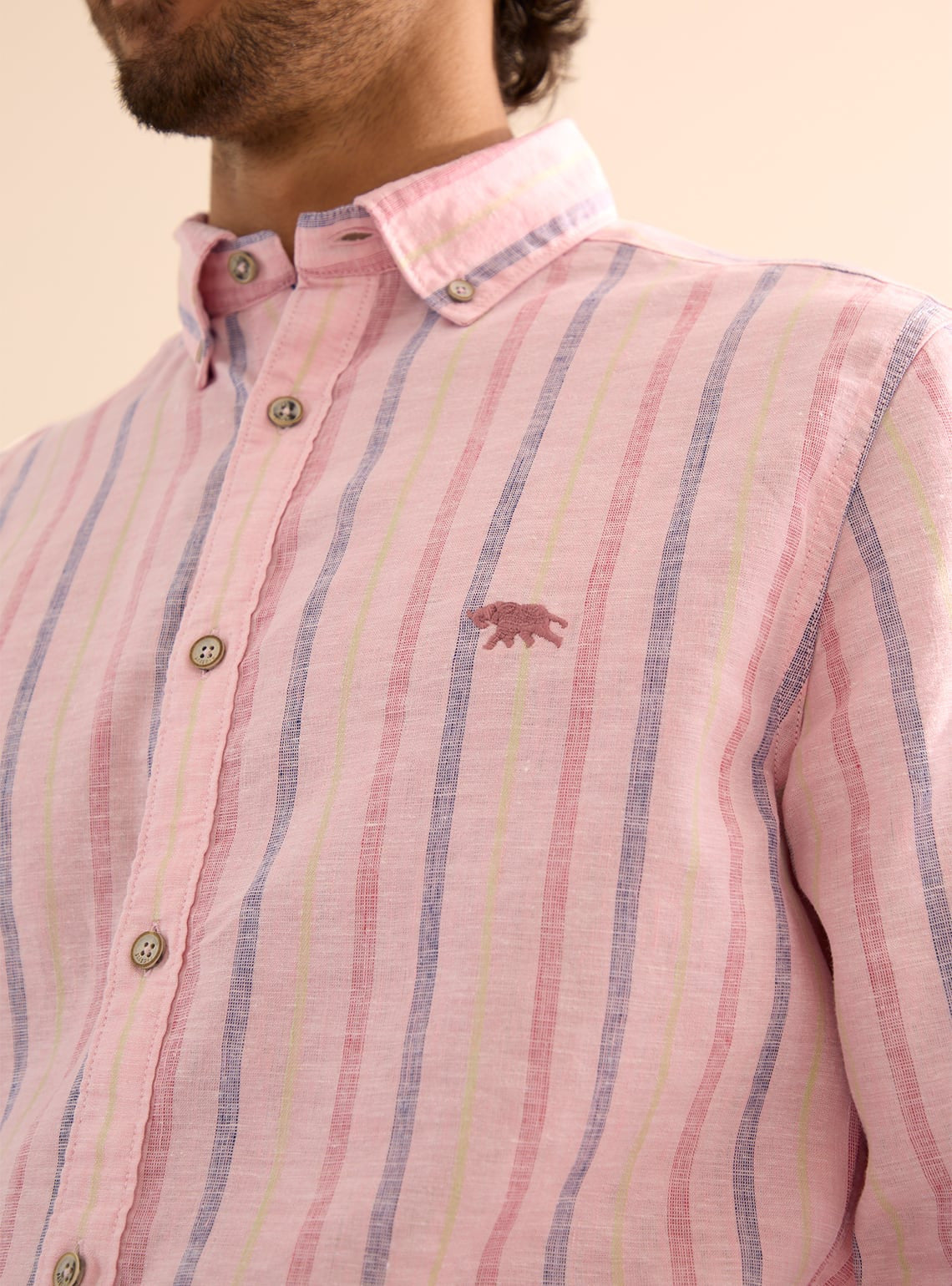 Spring Bloom Stripe Shirt