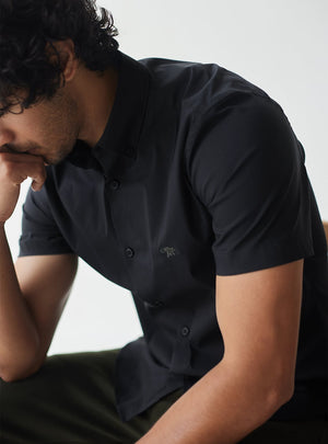 Triblend Black Moss Mark Shirt