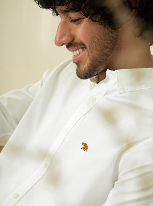 Essential White Amber Mark Shirt