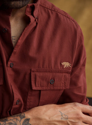 Crimson Hawk Explorer Shirt