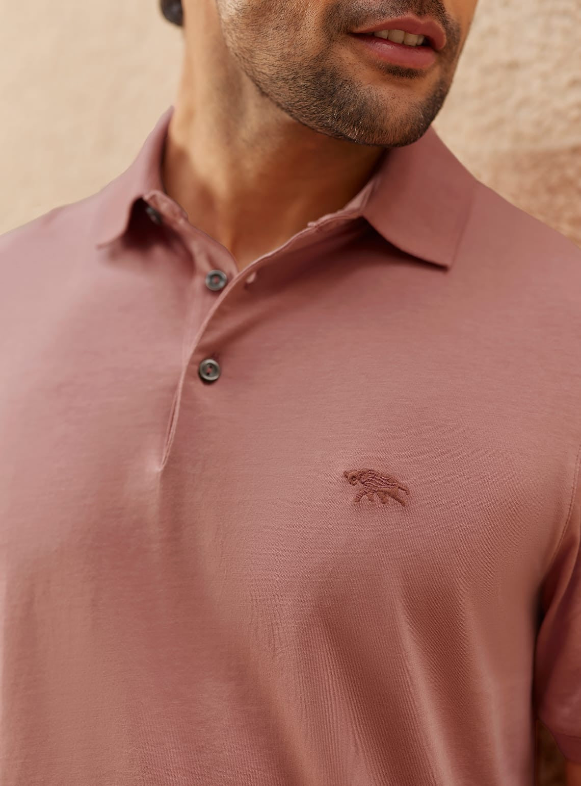 Puce Pink Polo