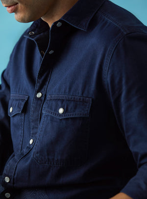 Dark Royal Indigo Shirt