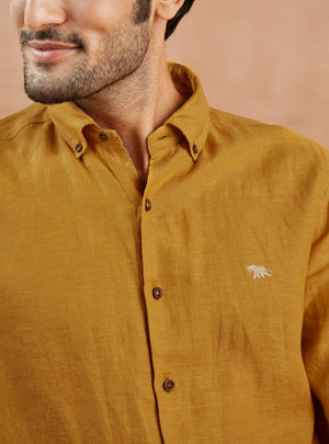 Marigold Linen Shirt