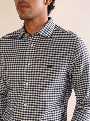 Space Dobby Check Shirt