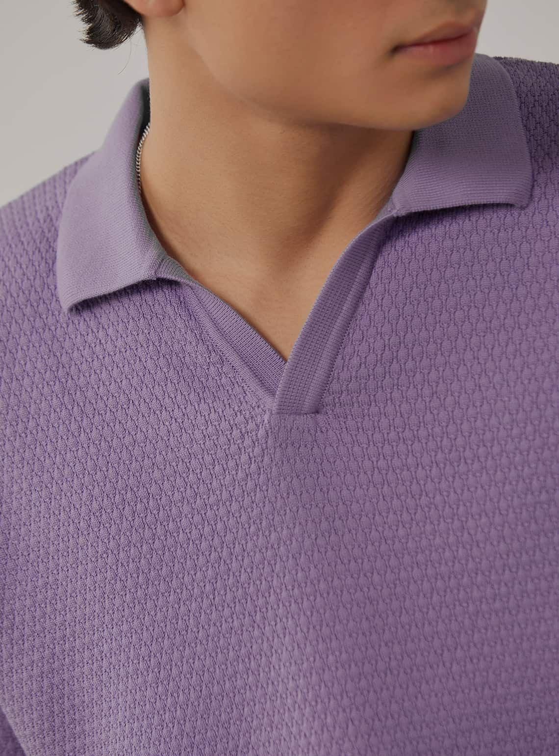 Amethyst Structured Polo