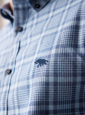 Rhino Blue Check Shirt