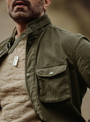 Army Olive Overshirt