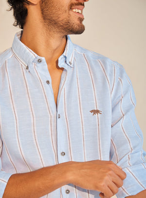 Amber Marineline European Linen Shirt