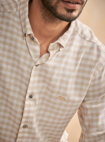 Sand Check Shirt