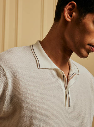 Ivory Merino Polo