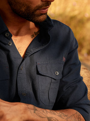 Gunmetal Blue Explorer Shirt