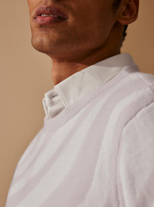 Ripple Cashmere Blend Pullover