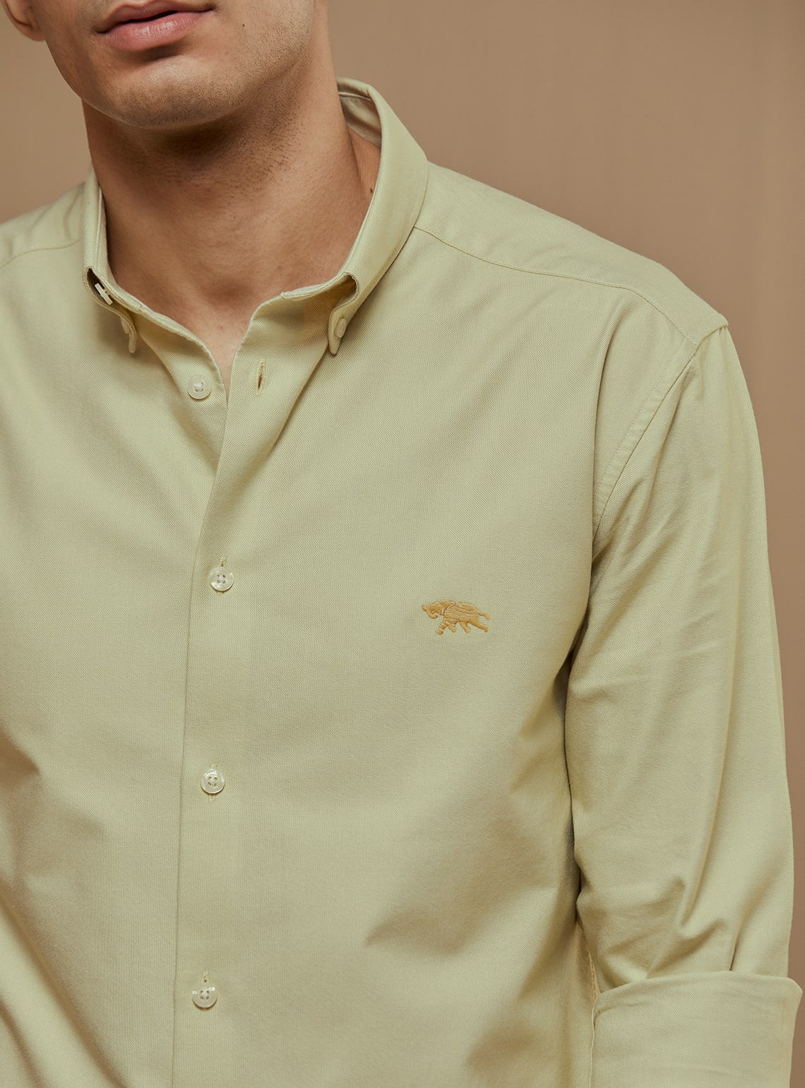 Faded Olive Shirt