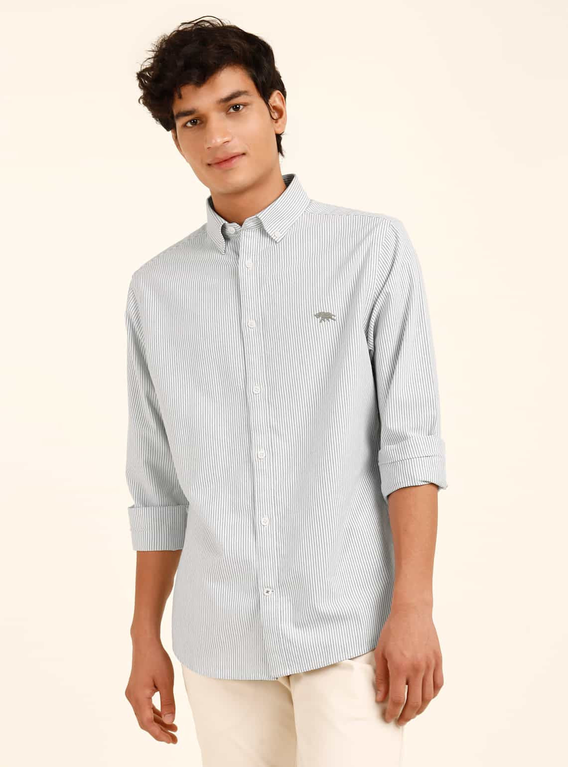 Green Dusk Stripe Shirt