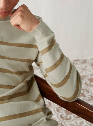 Bronze Stripe Pullover