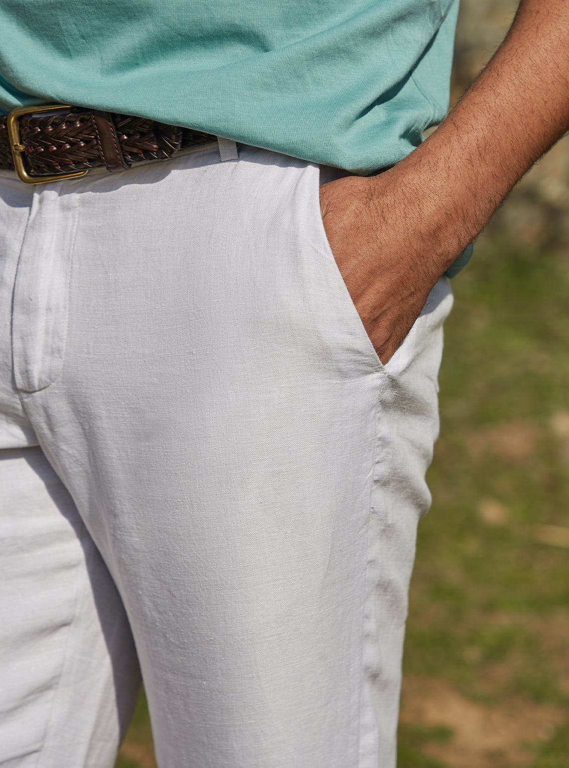 Sandstone Linen Pants