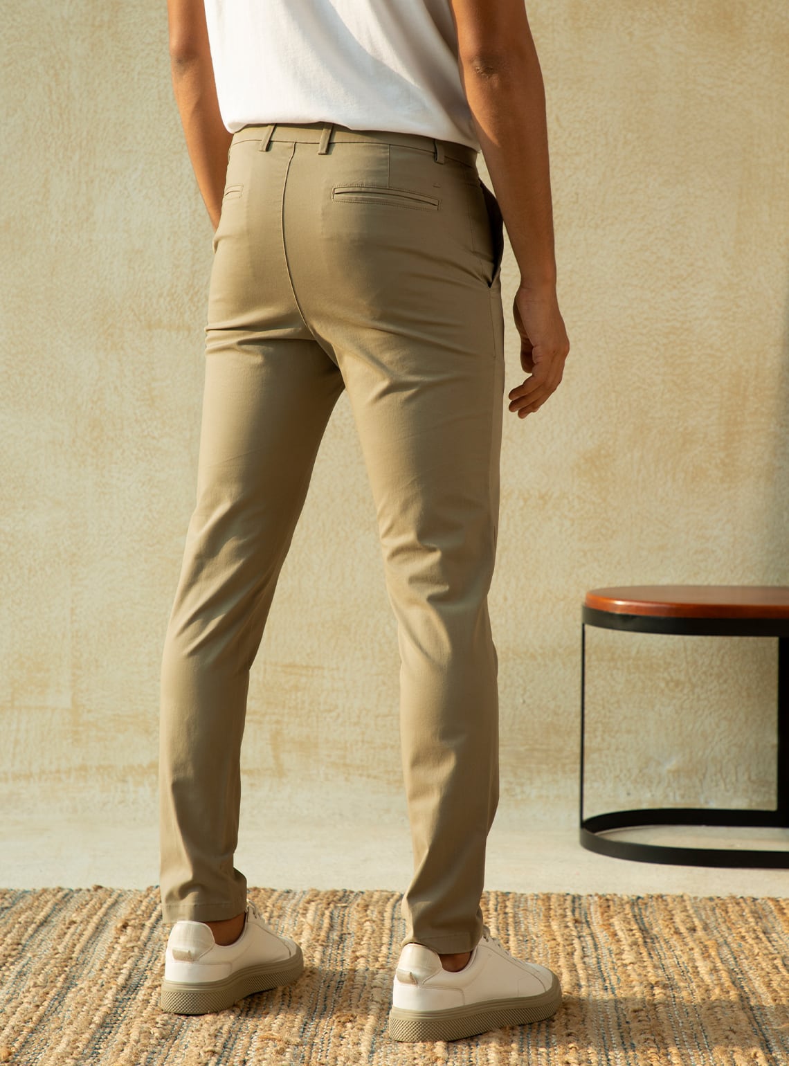 Buy Camel Chino | Casual Khaki Solid Chinos for Men Online | Andamen