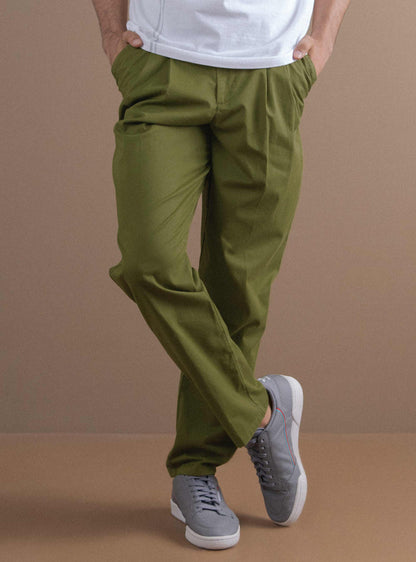 Green Groove Pants