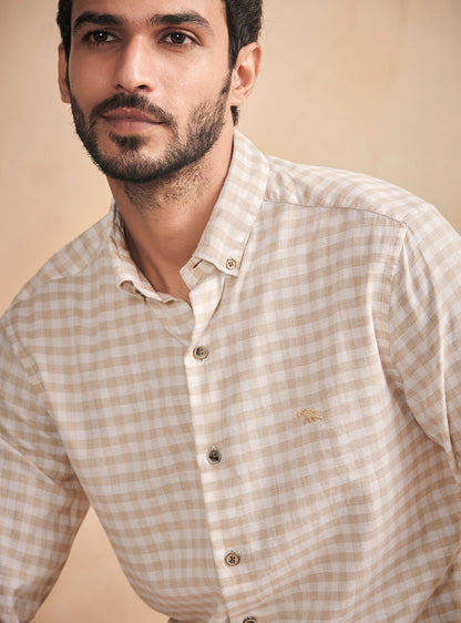 Sand Check Shirt