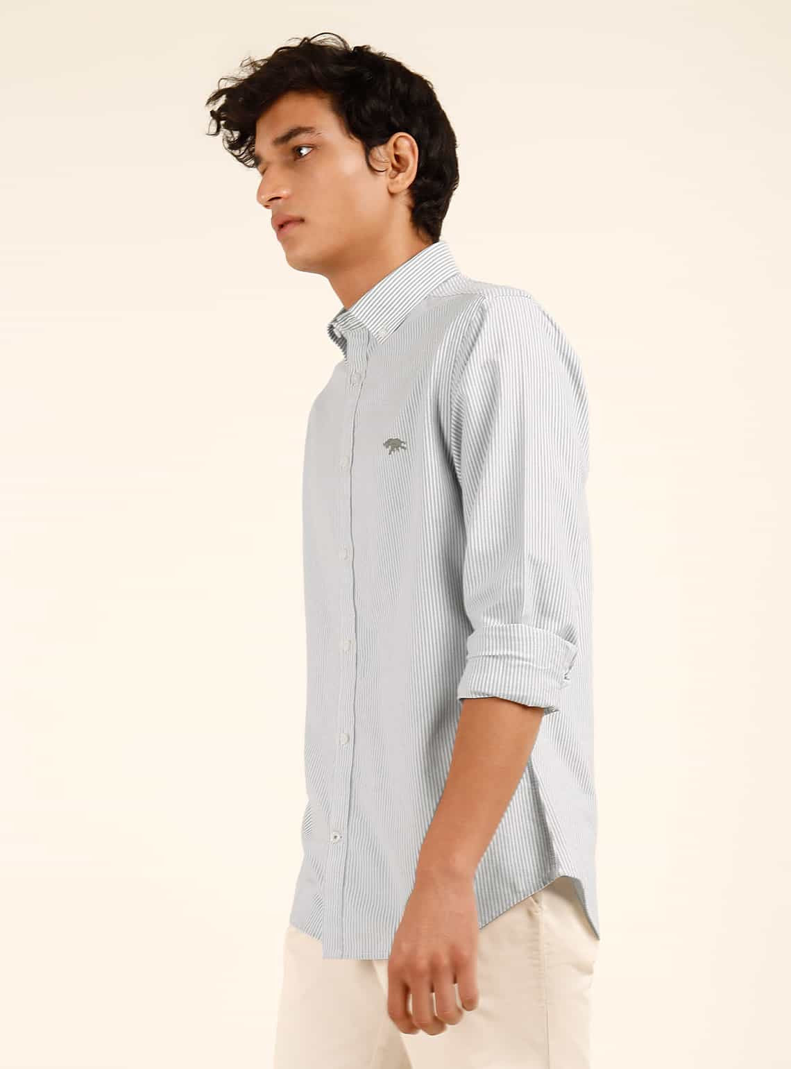 Green Dusk Stripe Shirt