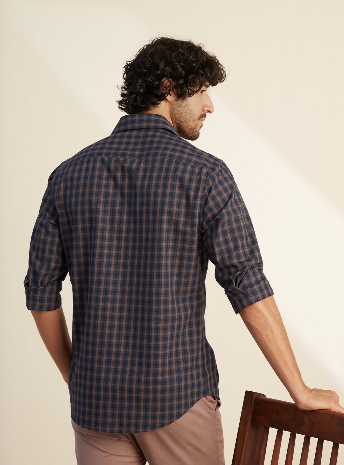 Neptune Dusk Check Shirt