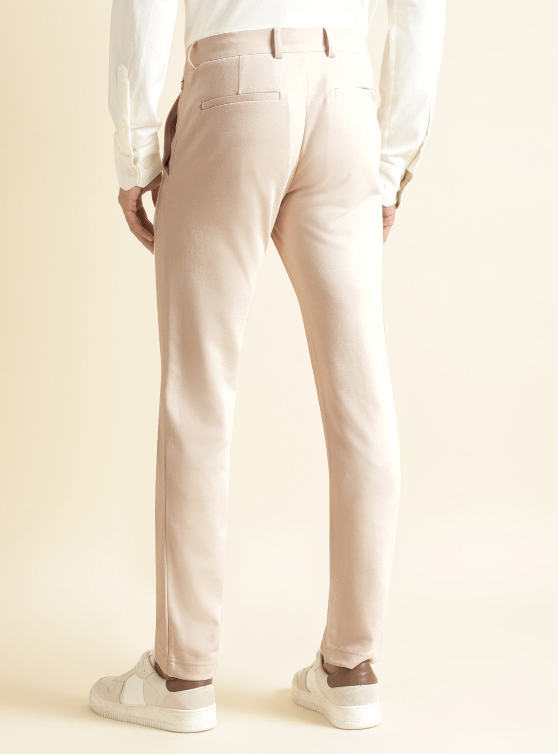 Nude Brown Triblend Trouser