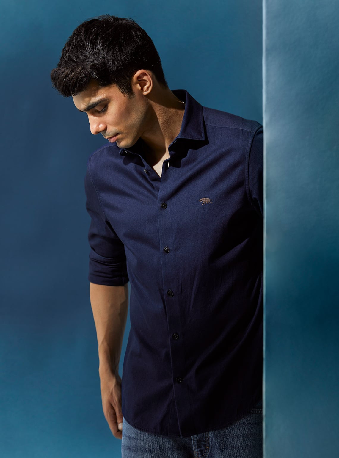 Midnight Blue Indigo Shirt