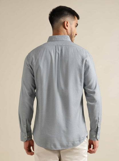 Sage Houndstooth Shirt