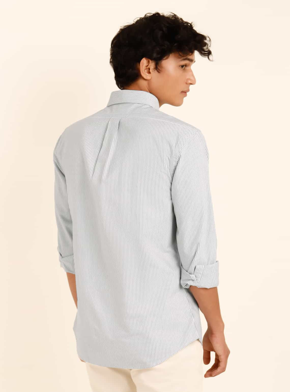 Green Dusk Stripe Shirt