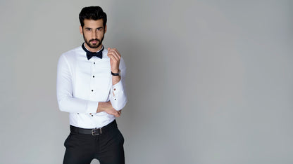 White Tux Shirt