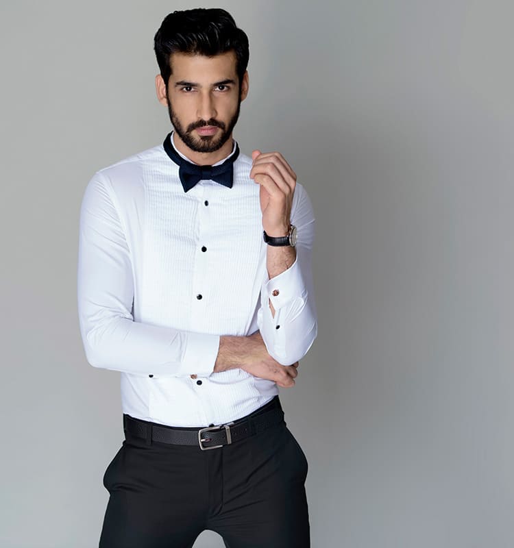 White Tux Shirt