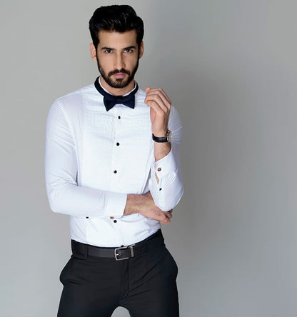 White Tux Shirt